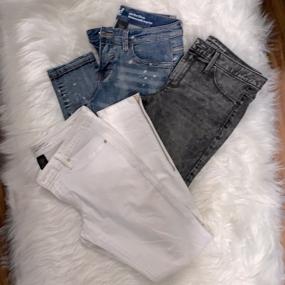 Denim Bundle!!! 3 pairs for the price of 1 💵👖❤️